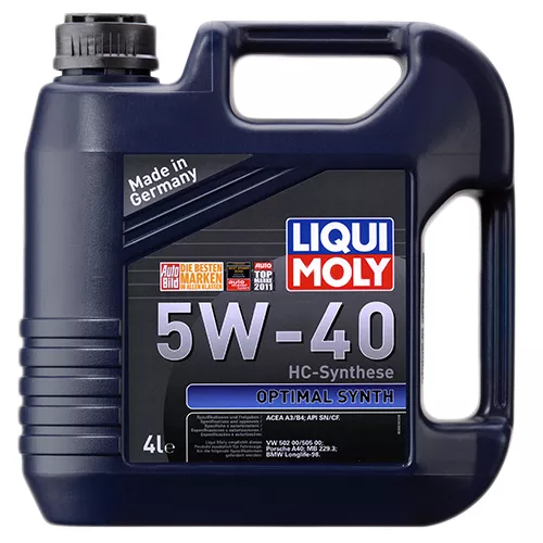 Масло моторное Liqui Moly Optimal Syntn SAE 5W-40 4л (3926)