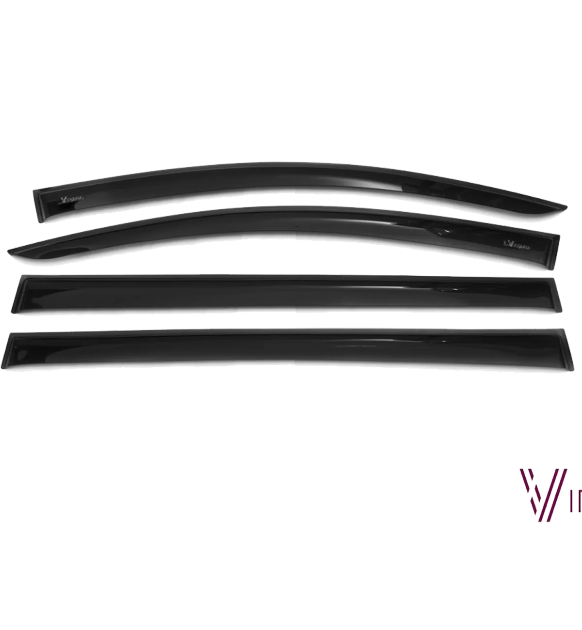 Дефлектори вікон Vinguru Volkswagen Touran II 2010-2015 мультивен накладні скотч к-т 4шт., матеріал Дефлектори вікон Vinguru Volkswagen Touran II 2010-2015 мультивен накладні скотч к-т 4шт., матеріал