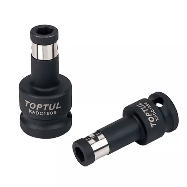 Держатель бит ударный 1/2"х1/4" TOPTUL (KADC1608) Держатель бит ударный 1/2"х1/4" TOPTUL (KADC1608)