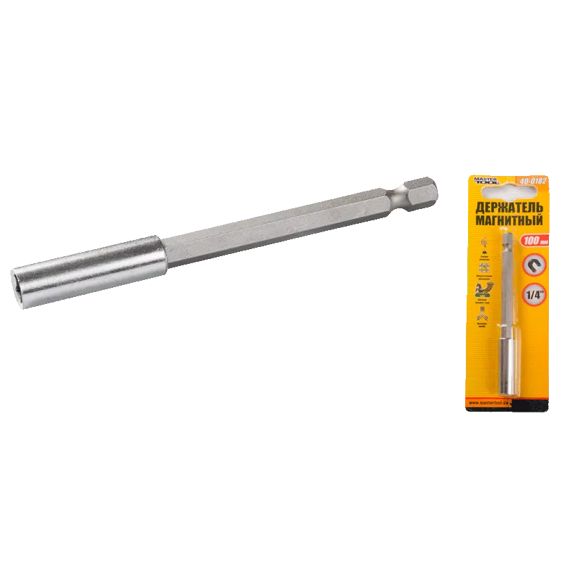 Держатель магнитный MASTER TOOL 100 мм (40-0182)