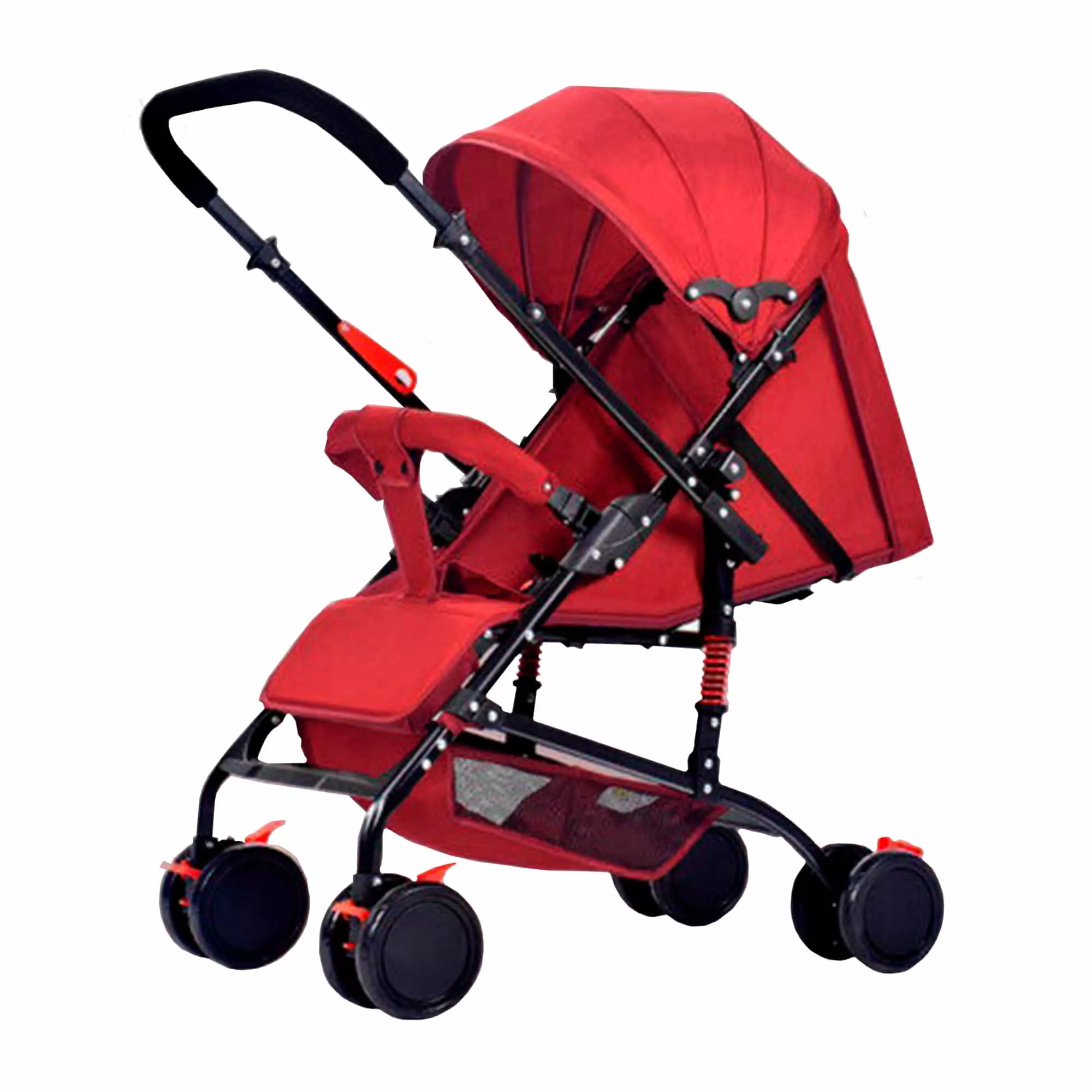 Детская коляска прогулочная Baker A2-SH red (821495)
