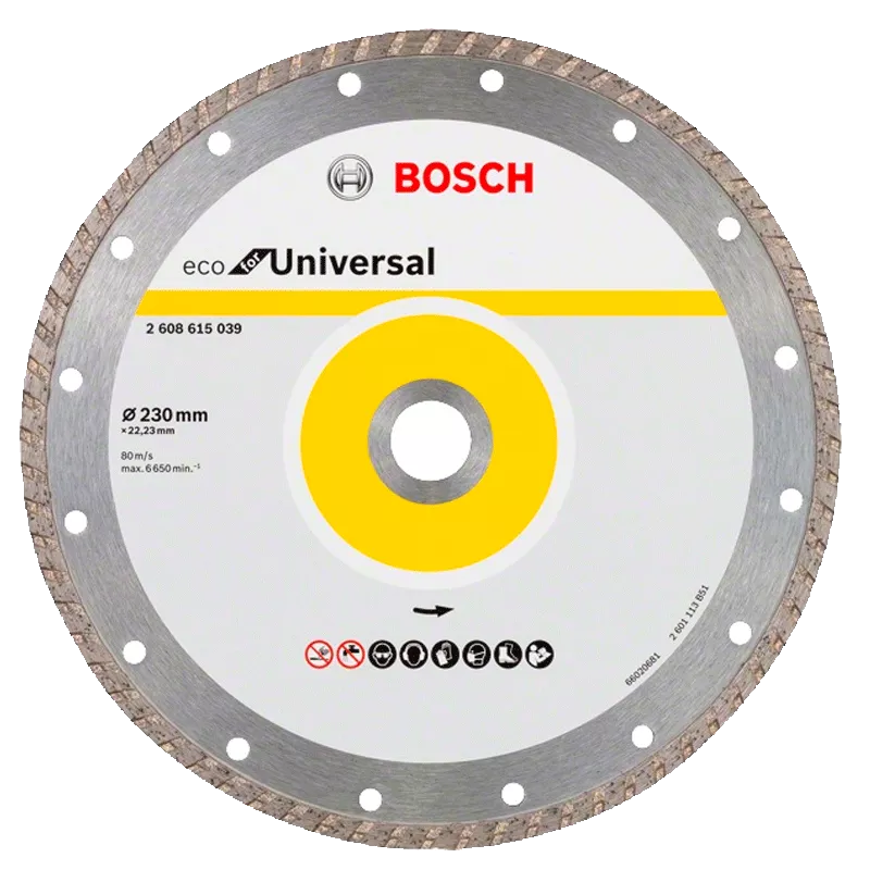 Диск алмазный Bosch ECO Univ.Turbo 230-22.23 (2.608.615.039)