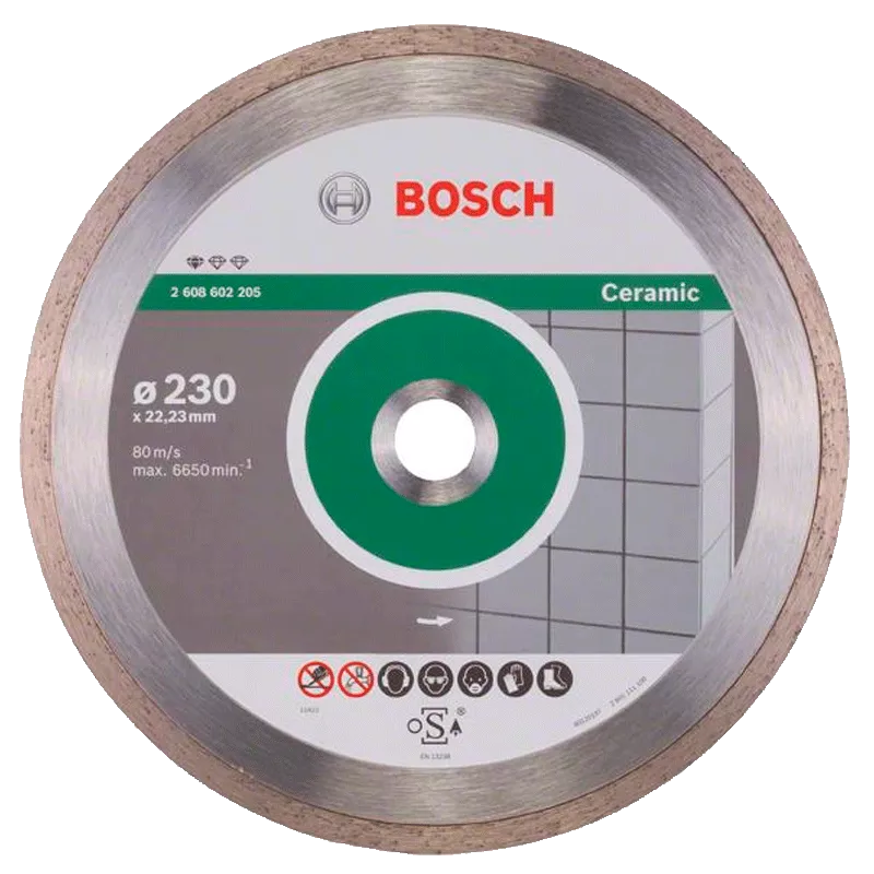 Диск алмазный Bosch Standard for Ceramic 230-22.2 (2.608.602.205)