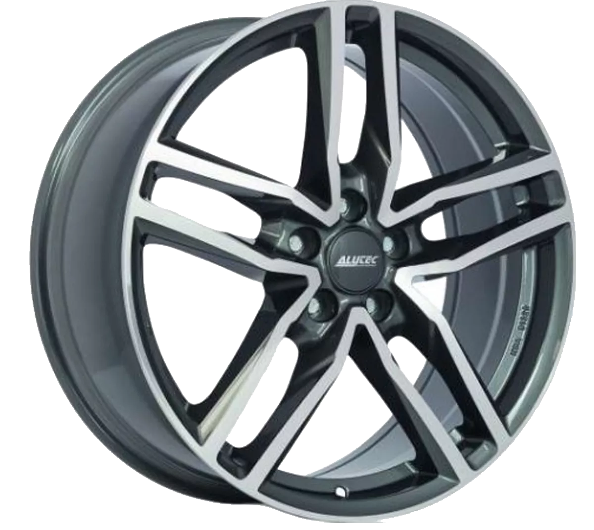 Диск Alutec Ikenu R16 W6, 5 PCD 5x112 ET46 DIA57, 1 (graphite front polished)