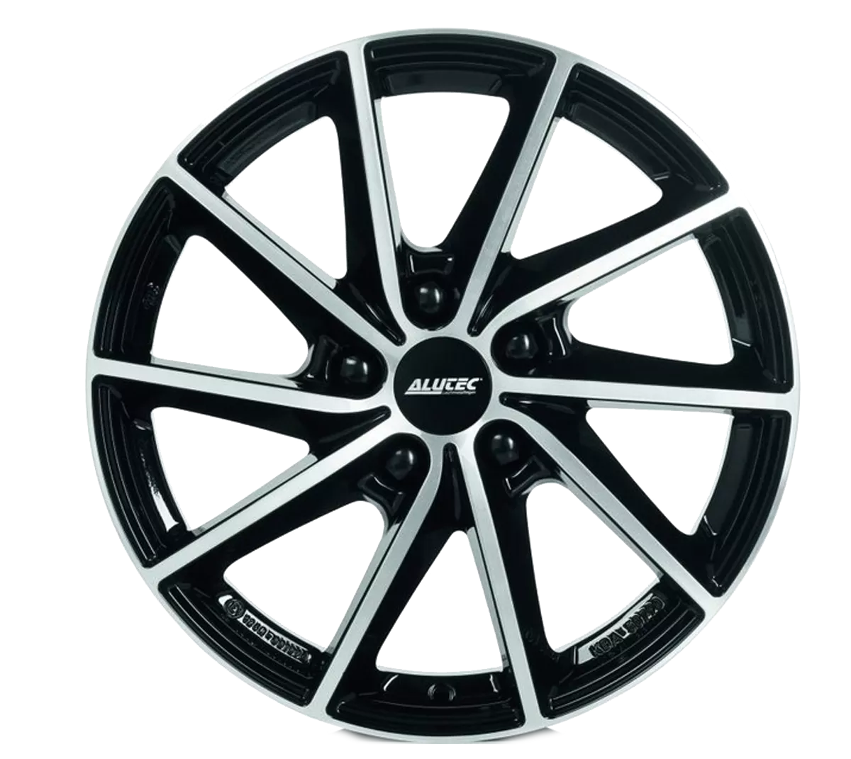 Диск Alutec Singa R17 W7 5x114,3 ET55 DIA64,1 (diamond-black frontpolished)