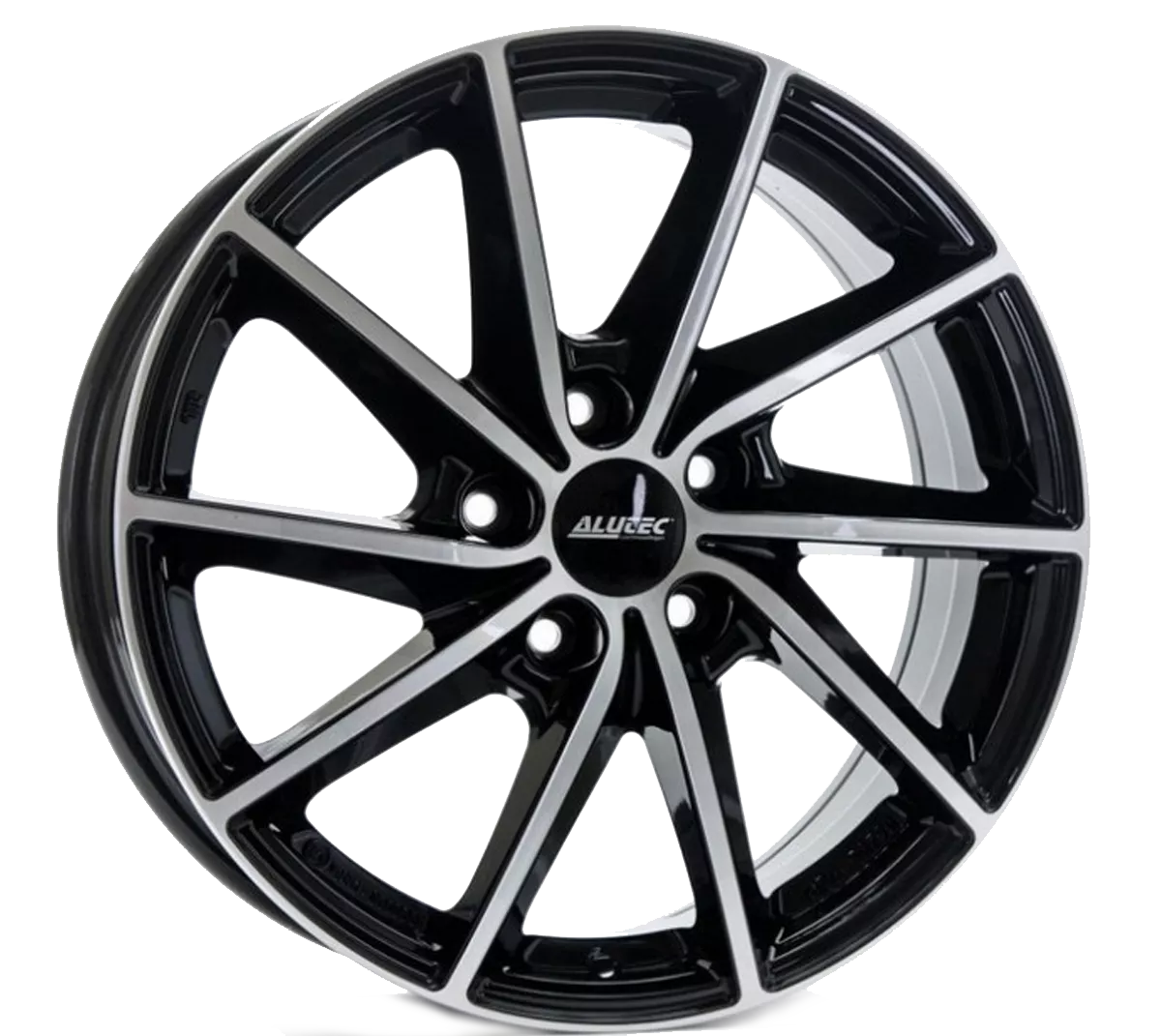 Диск Alutec Singa R18 W7,5 PCD 5x114,3 ET49,5 DIA67,1 (diamond-black front polished)