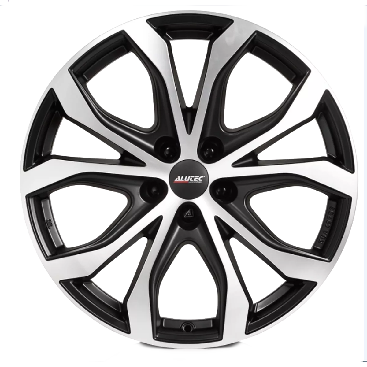 Диск Alutec W10 R19 W8,5 PCD 5x112 ET32 DIA66,6 (racing-black front polished)