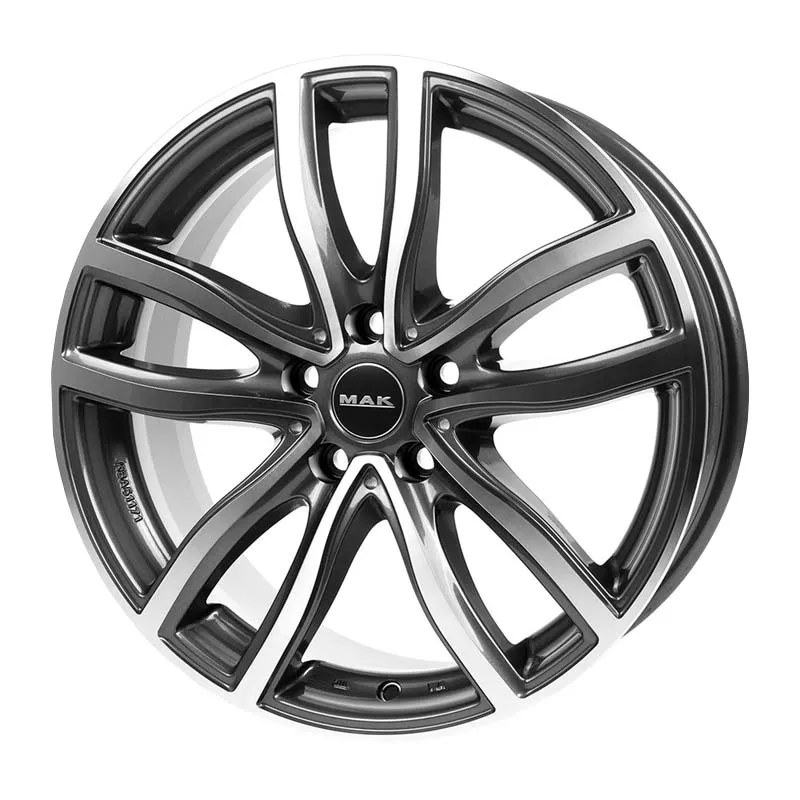 Диск MAK FAHR (R17 7,5 5x120 ET52 72,6) GUN MET-MIRROR FACE Диск MAK FAHR (R17 7,5 5x120 ET52 72,6) GUN MET-MIRROR FACE