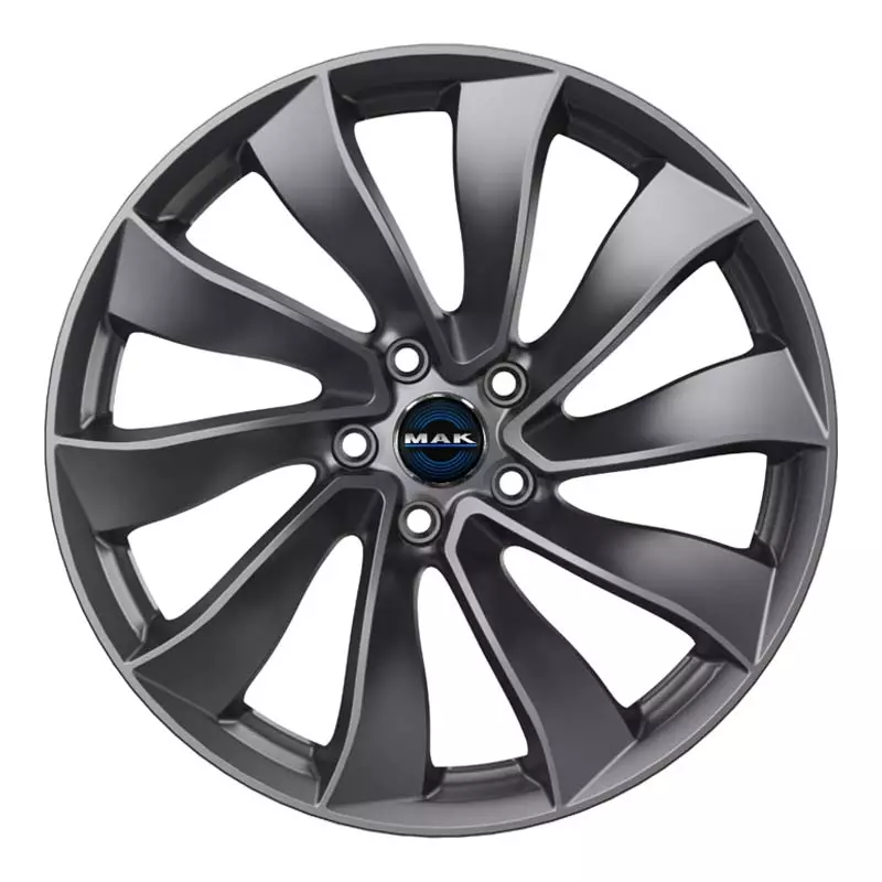 Диск MAK SOLAR (R19 9,5 5x114,3 45 64,1) GLOSS GUN METALLIC Диск MAK SOLAR (R19 9,5 5x114,3 45 64,1) GLOSS GUN METALLIC
