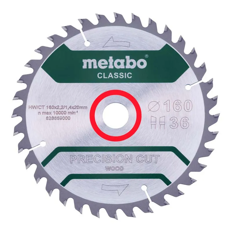 Диск пильний Metabo Precision Cut Classic 36WZ (628659000) Диск пильний Metabo Precision Cut Classic 36WZ (628659000)