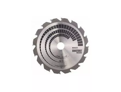 Диск пильний по дереву Bosch Constructor 230х30мм 16T (2608640635) Диск пильний по дереву Bosch Constructor 230х30мм 16T (2608640635)