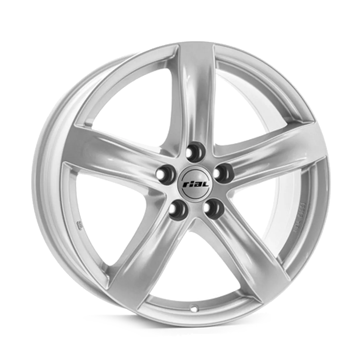 Диск Rial Arktis R18 W8 PCD5x112 ET45 DIA70,1 (polar-silver)