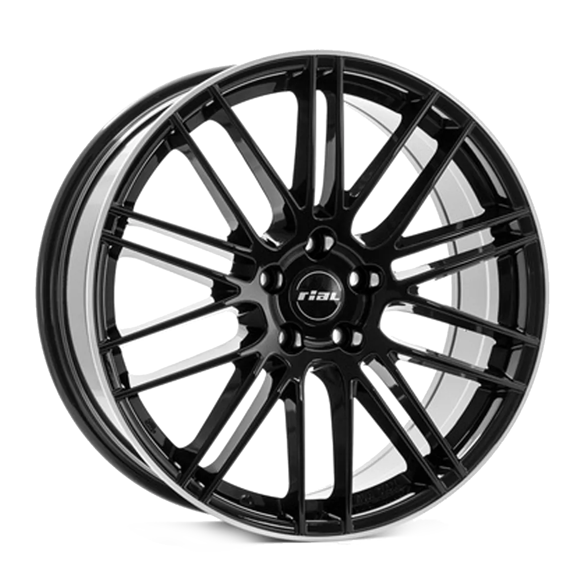 Диск Rial Kibo R18 W8 PCD5x108 ET45 DIA63,4 (diamond-black lip polished)