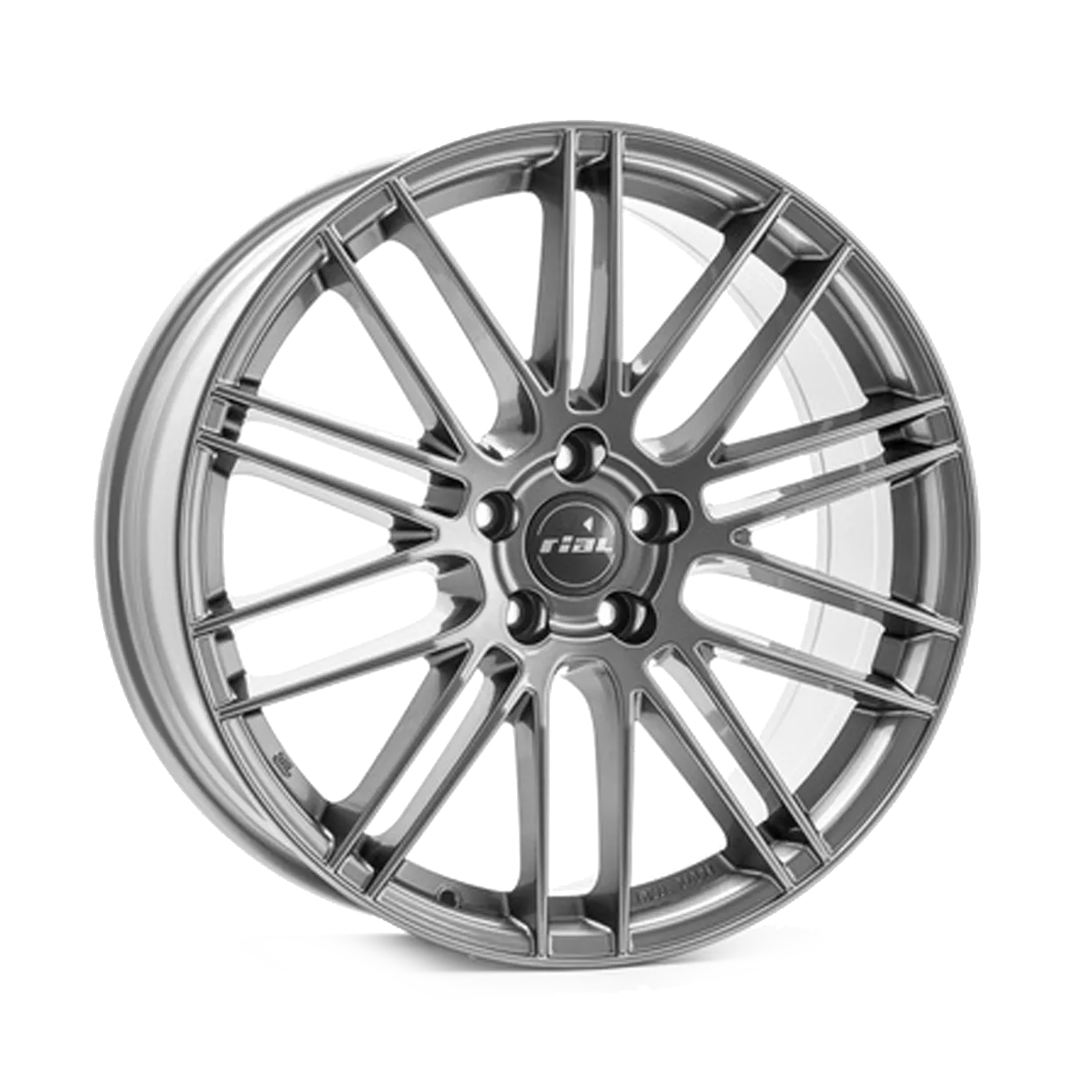 Диск RIAL Kibo R18 W8 PCD5x114,3 ET38 DIA70,1 (metal-grey)