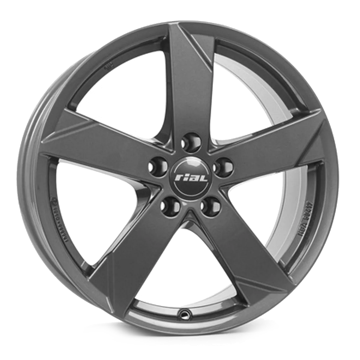 Диск Rial Kodiak R16 W6,5 PCD5x112 ET46 DIA57,1 (graphite) Диск Rial Kodiak R16 W6,5 PCD5x112 ET46 DIA57,1 (graphite)