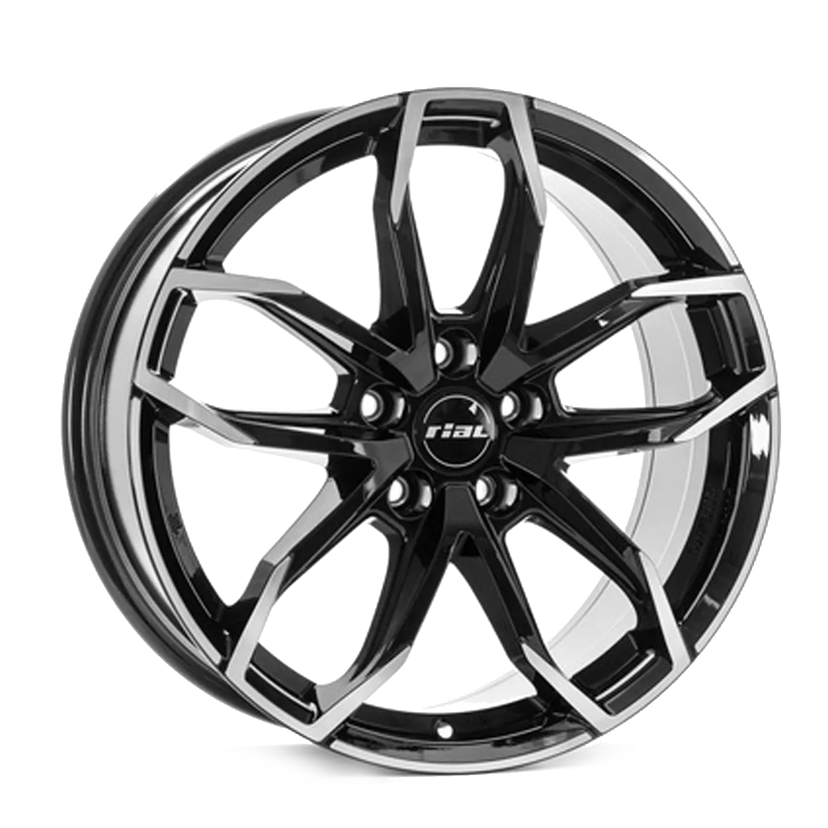 Диск Rial Lucca R16 W6,5 PCD5x108 ET50 DIA63,4 (diamond-black front polished)