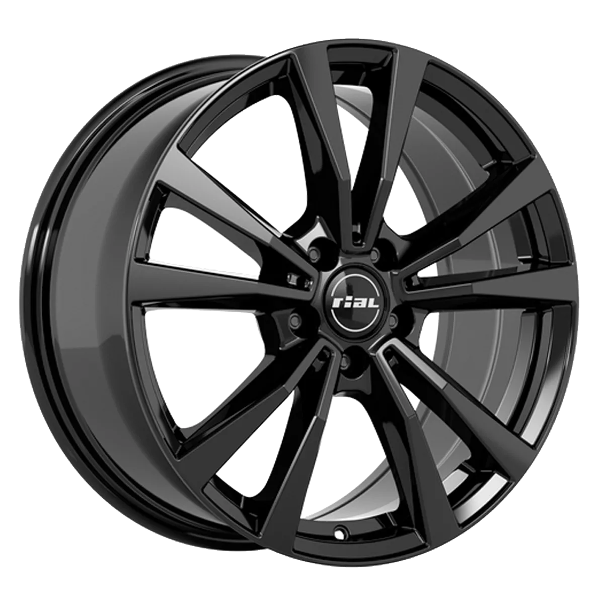 Диск Rial M12 R17 W7,5 PCD5x112 ET40 DIA66,5 (diamond-black)