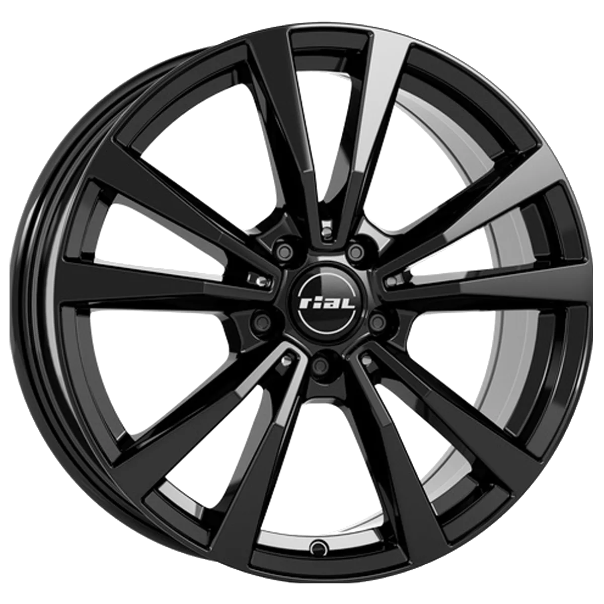 Диск Rial M12 R18 W7,5 PCD5x112 ET33 DIA66,5 (diamond-black)