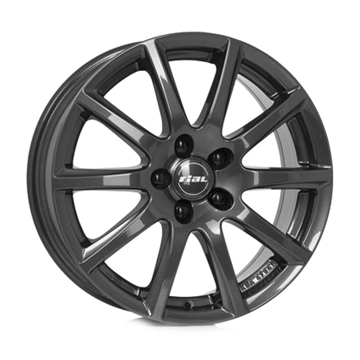 Диск Rial Milano R18 W7,5 PCD5x108 ET45 DIA70,1 (titanium)