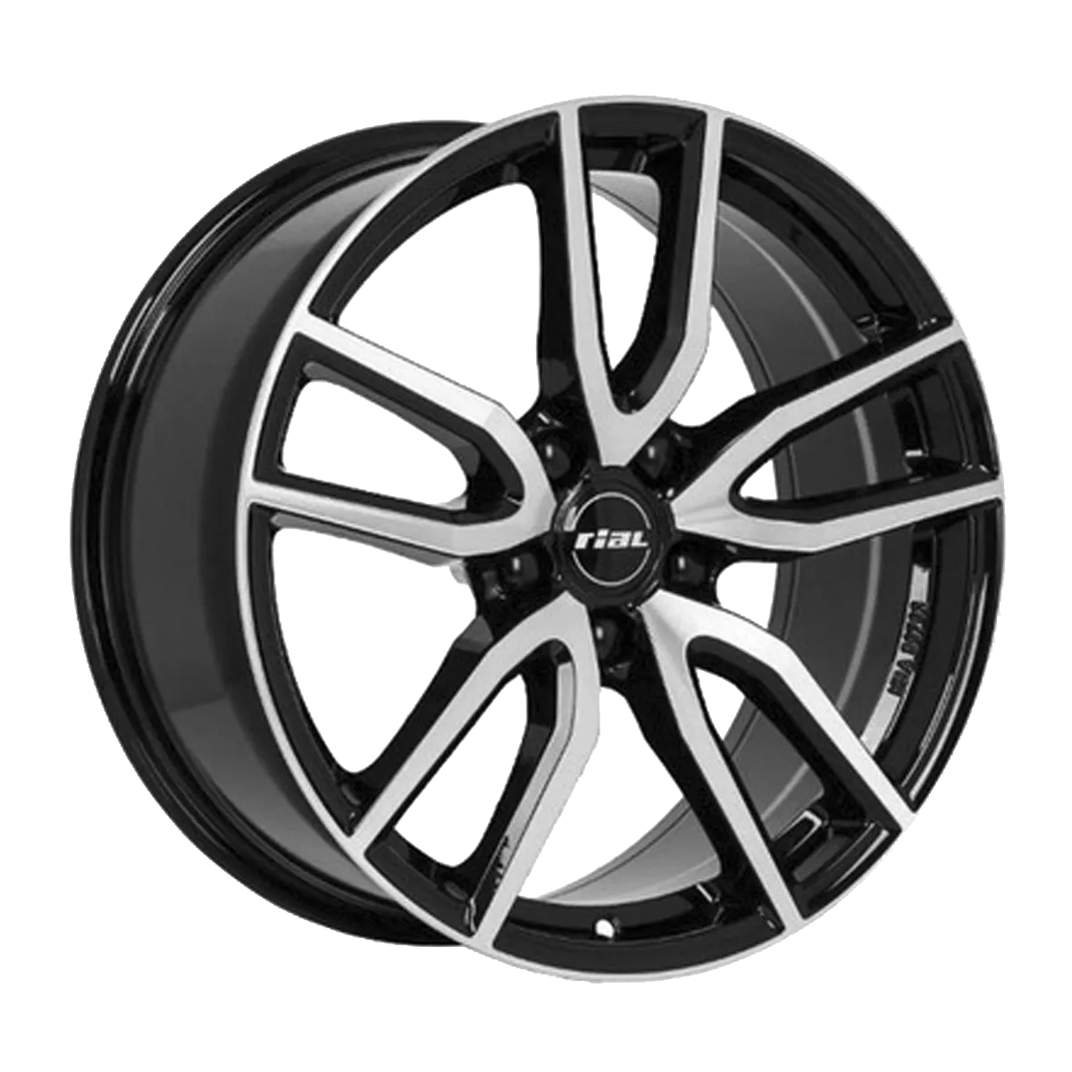 Диск Rial Torino R16 W6,5 PCD5x108 ET50 DIA63,4 (diamond-black front polished)