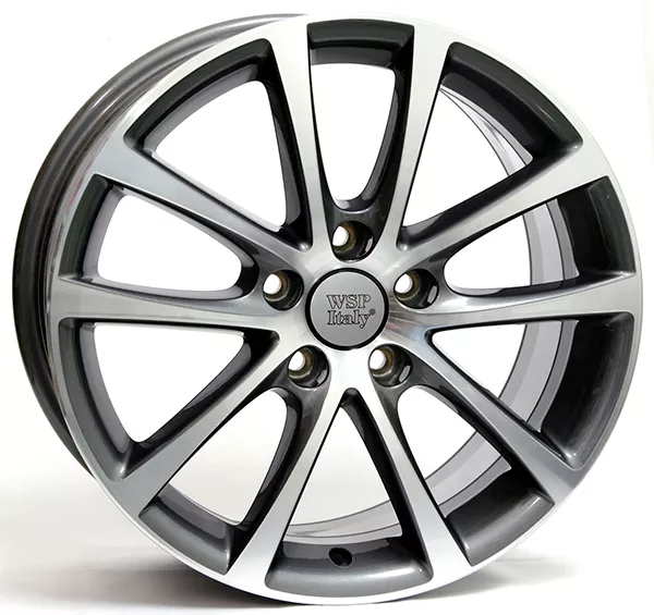 WSP ITALY W454 EOS RIACE (18 8 5x112 41 57,1) ANTHRACITE POLISHED
