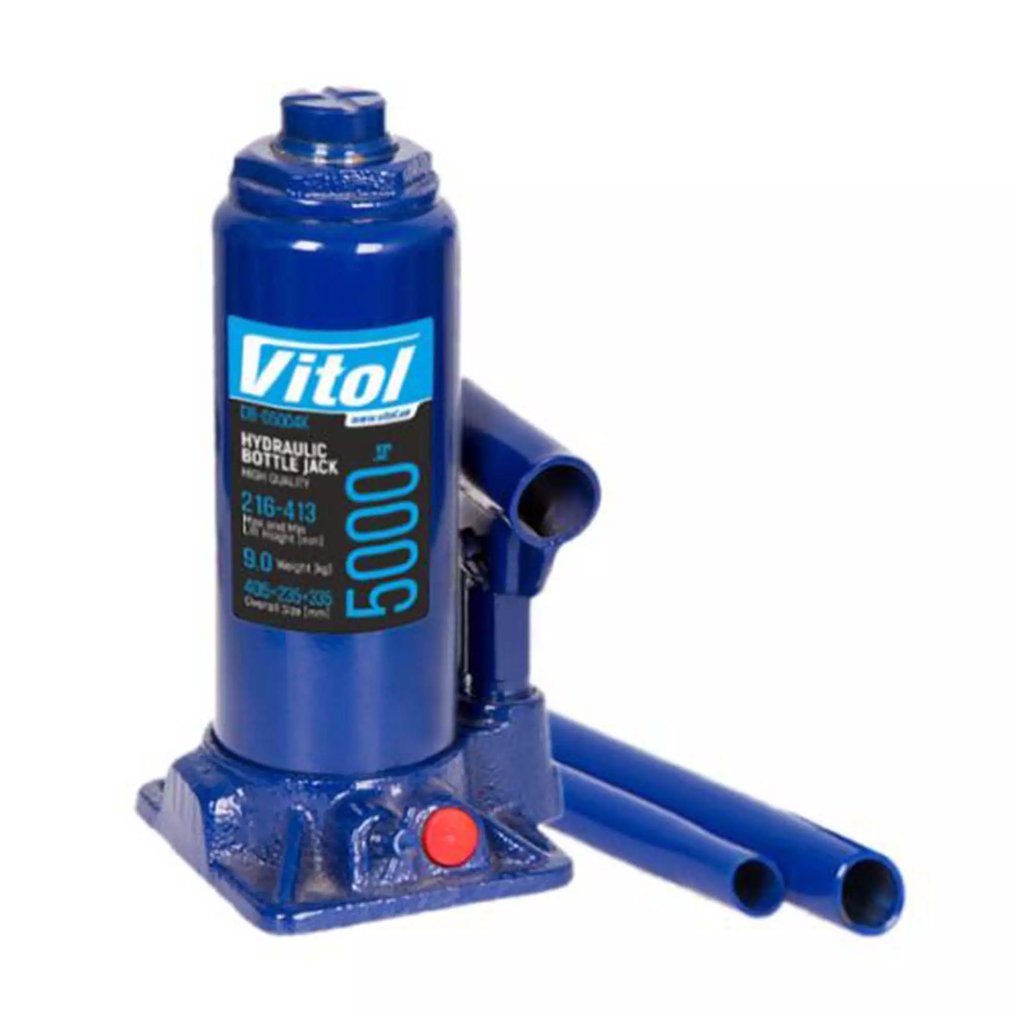 Домкрат гидравлический VITOL 5т (DB-05004K) Домкрат гидравлический VITOL 5т (DB-05004K)