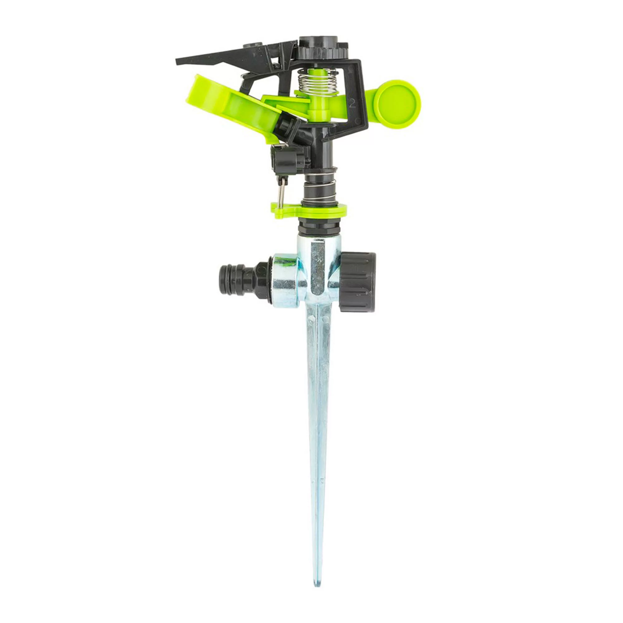 Дождеватель пульсирующий Mastertool 1/2" металлический колышек 20м (92-9329) Дождеватель пульсирующий Mastertool 1/2" металлический колышек 20м (92-9329)