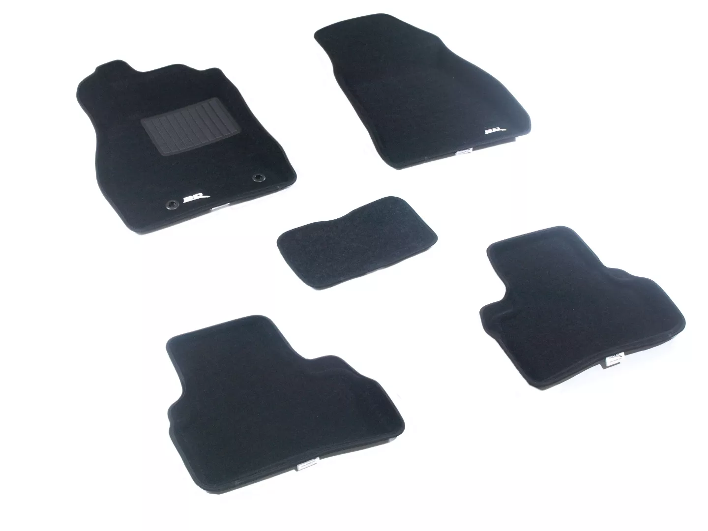 Двухслойные коврики Sotra 3D Classic 8mm Black для Nissan Juke 2010→ (3D LNS0310-LP-BL)