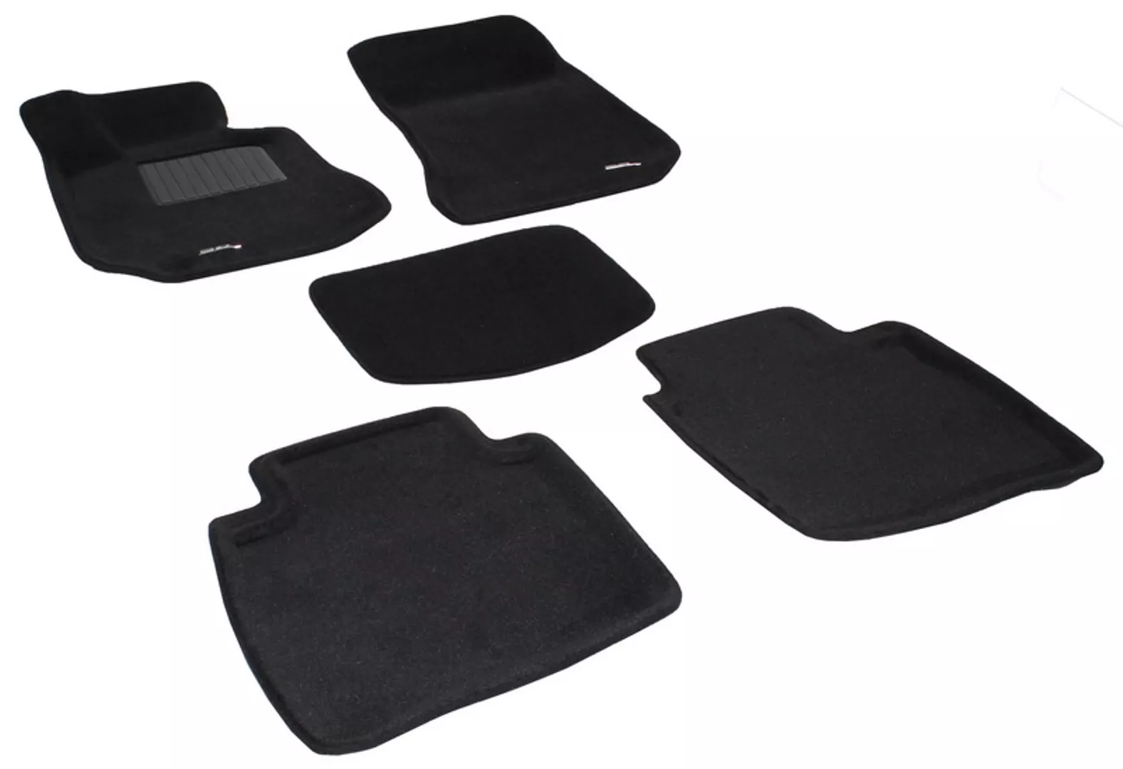 Двошарові килимки Sotra 3D Premium 12mm Black для MB E-Class (long) 2010-2016 (3D LMB0170-PP-BL)