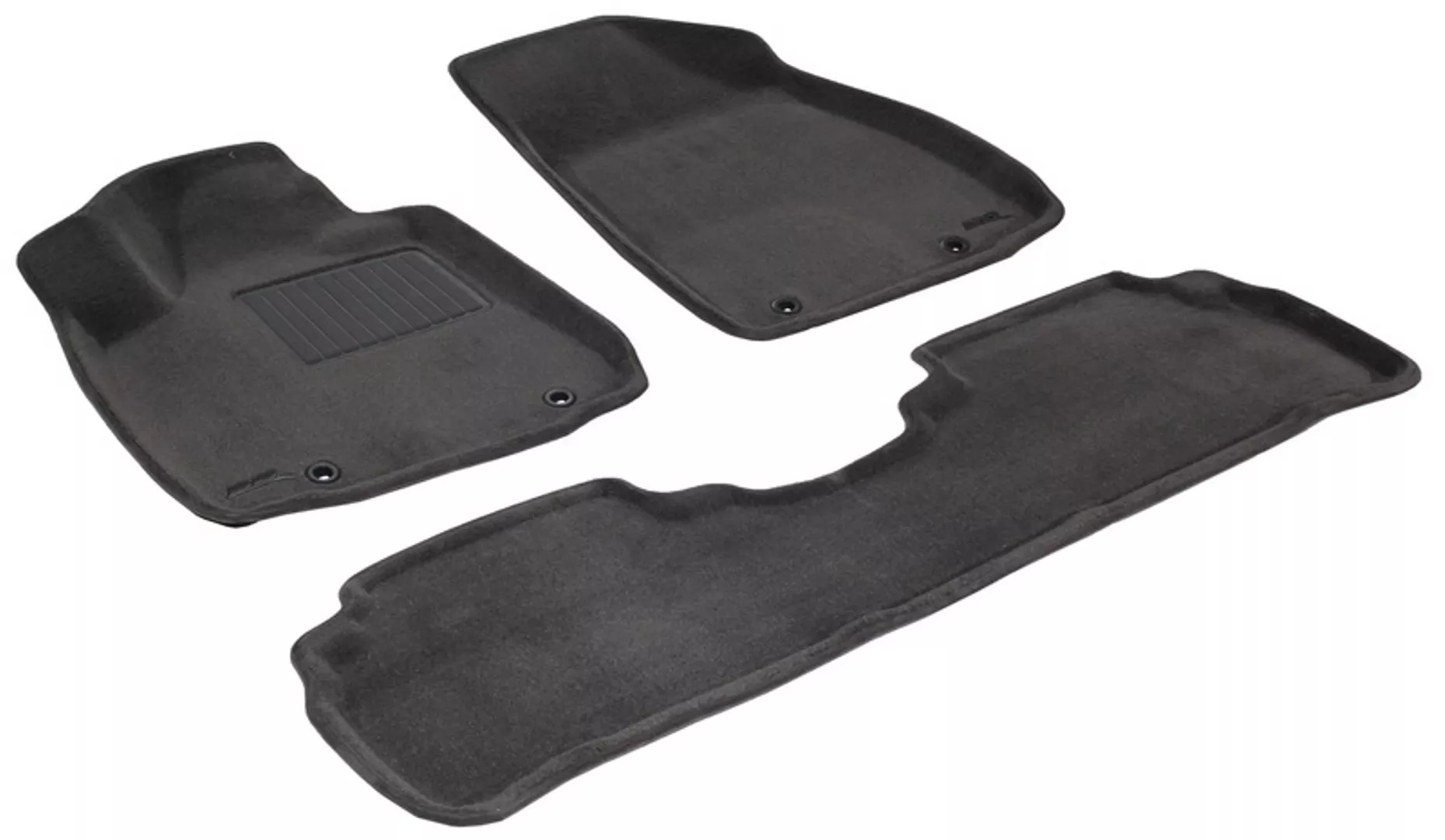 Двухслойные коврики Sotra 3D Premium 12mm Grey для Lexus RX270/350/450H 2012-2015 (3D LLX0260-PP-GR)