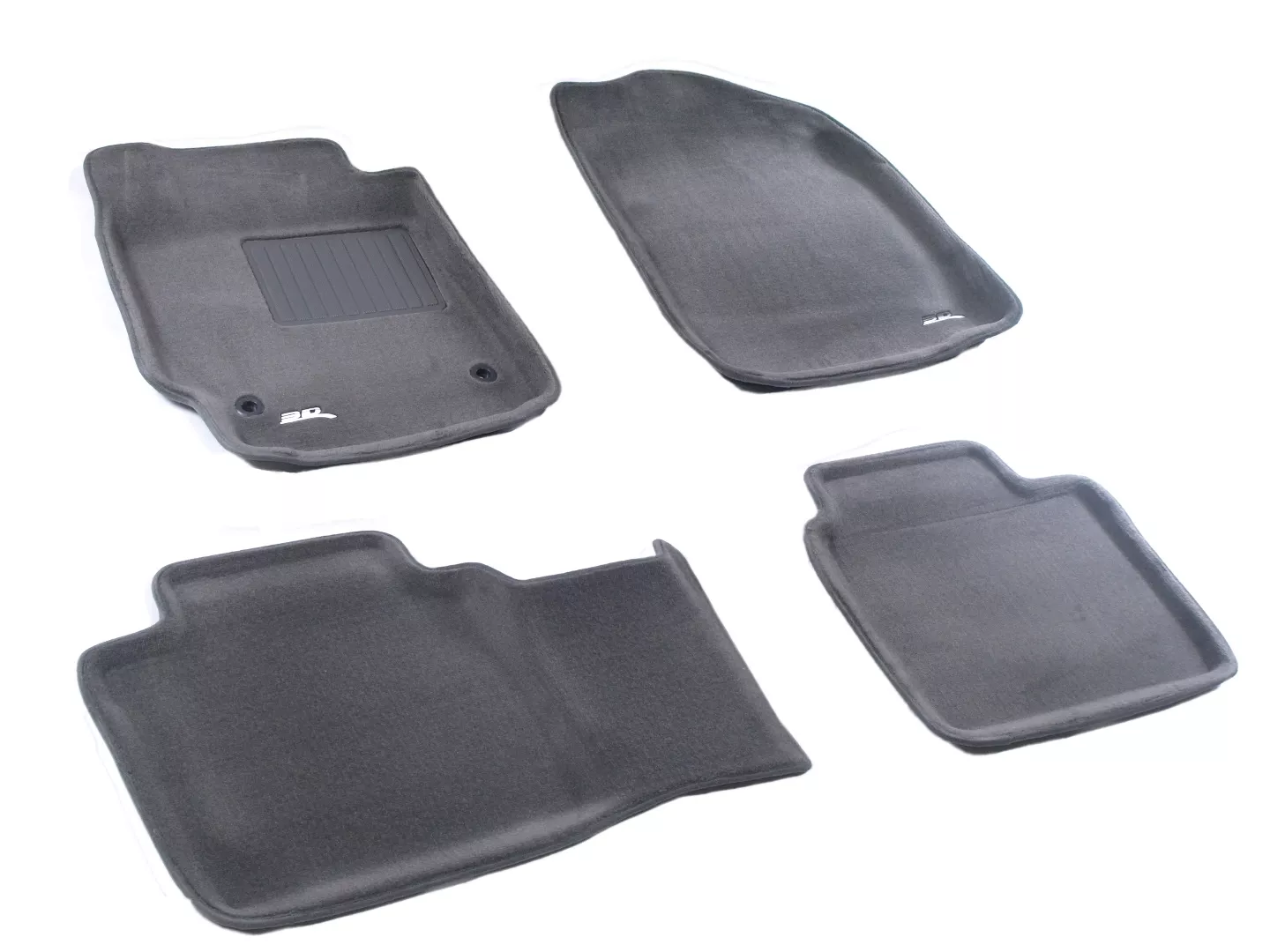Двошарові килимки Sotra 3D Premium 12mm Grey для Toyota Camry (XV40) 2007-2011 (3D LTY0040-PP-GR) Двошарові килимки Sotra 3D Premium 12mm Grey для Toyota Camry (XV40) 2007-2011 (3D LTY0040-PP-GR)
