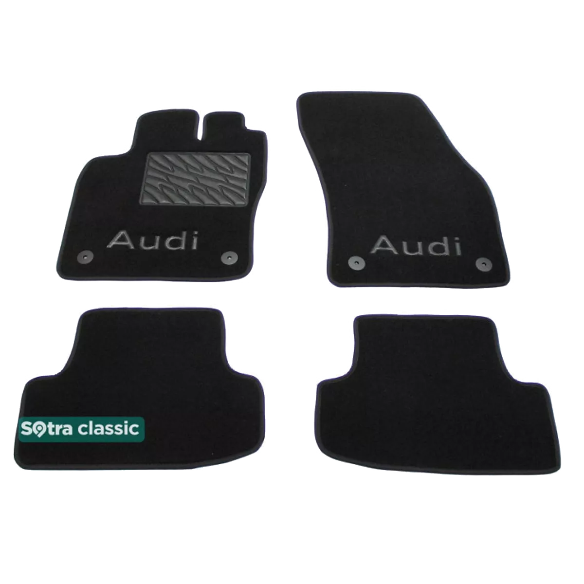 Двухслойные коврики Sotra Classic 7mm Black для Audi Q2/SQ2 (mkI) 2016-> (ST 90055-GD-Black) Двухслойные коврики Sotra Classic 7mm Black для Audi Q2/SQ2 (mkI) 2016-> (ST 90055-GD-Black)