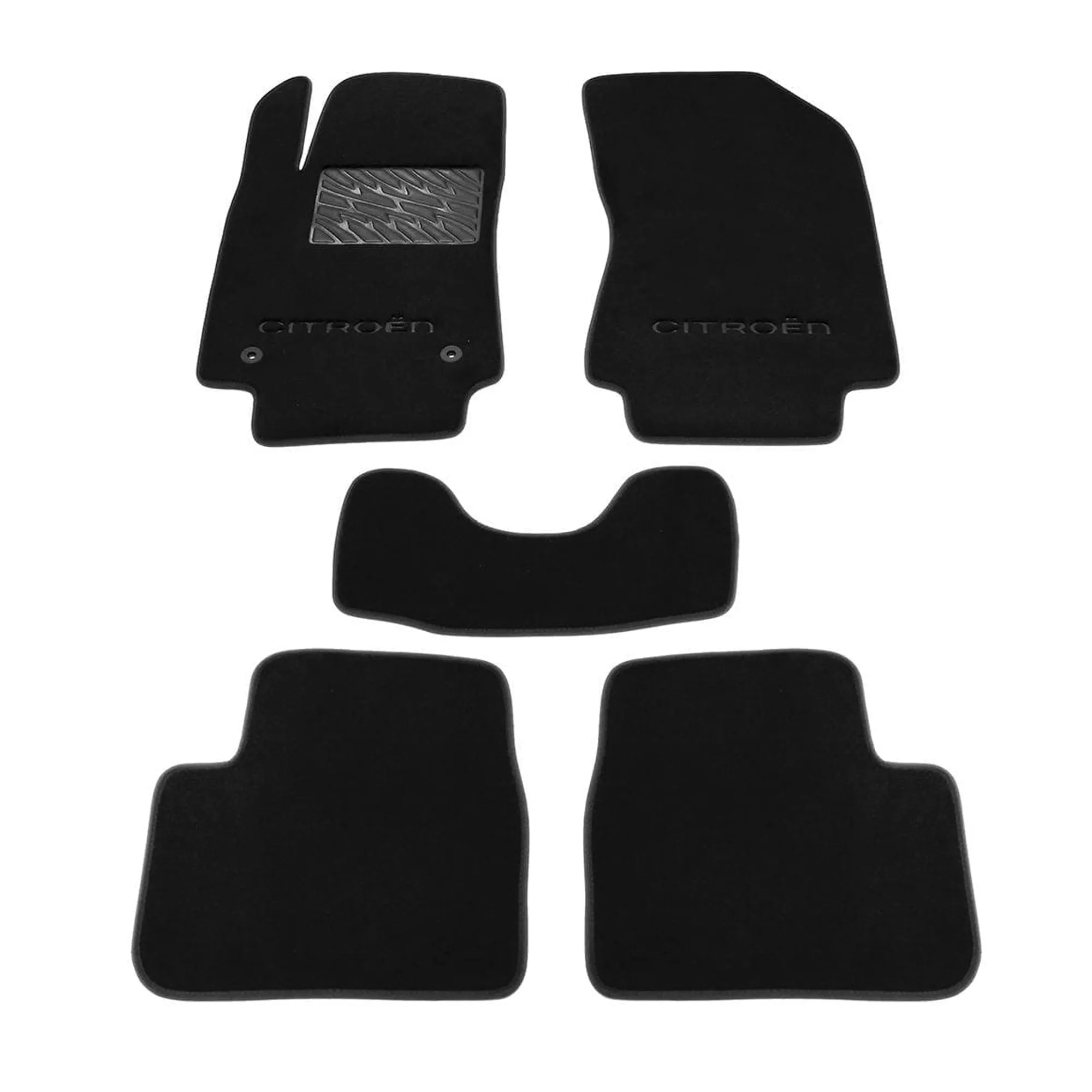 Двошарові килимки Sotra Classic 7mm Black для Citroen C3 (mkIII) 2017->
