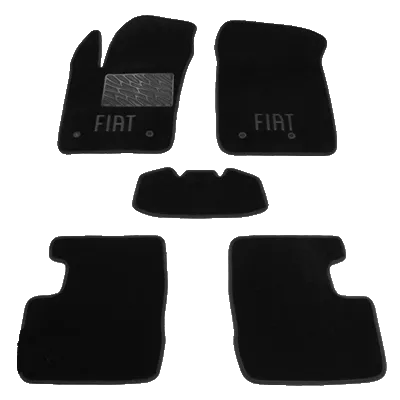 Двухслойные коврики Sotra Classic 7mm Black для Fiat 500X (mkI) 2014->
