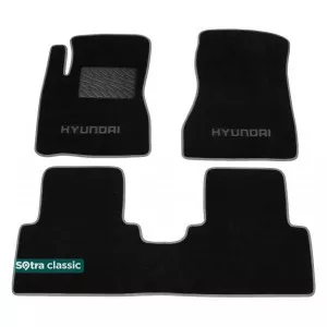 Двухслойные коврики Sotra Classic 7mm Black для Hyundai Tucson (JM) 2004-2014 Двухслойные коврики Sotra Classic 7mm Black для Hyundai Tucson (JM) 2004-2014