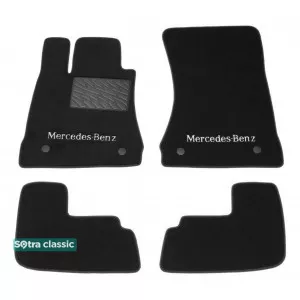 Двухслойные коврики Sotra Classic 7mm Black для Mercedes-Benz CL-Class (С216) 2006-2014 Двухслойные коврики Sotra Classic 7mm Black для Mercedes-Benz CL-Class (С216) 2006-2014