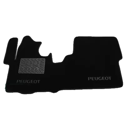 Двухслойные коврики Sotra Classic 7mm Black для Peugeot Traveller (1 ряд) 2017->