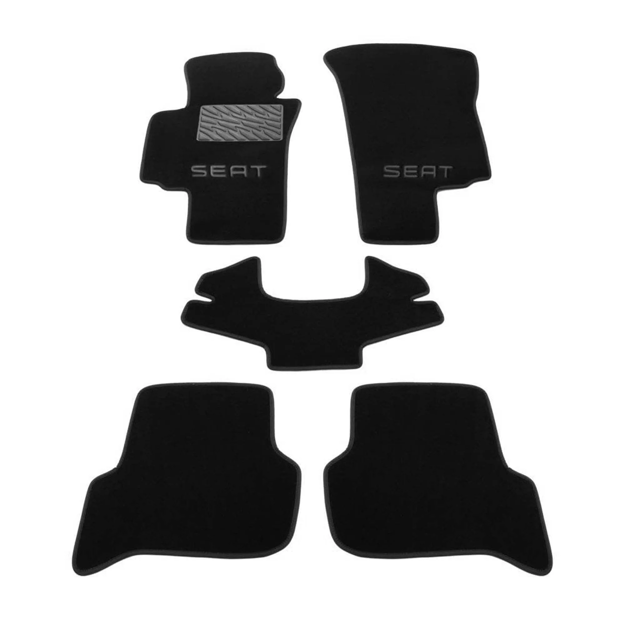 Двошарові килимки Sotra Classic 7mm Black для Seat Altea Leon 2004-2009 Двошарові килимки Sotra Classic 7mm Black для Seat Altea Leon 2004-2009