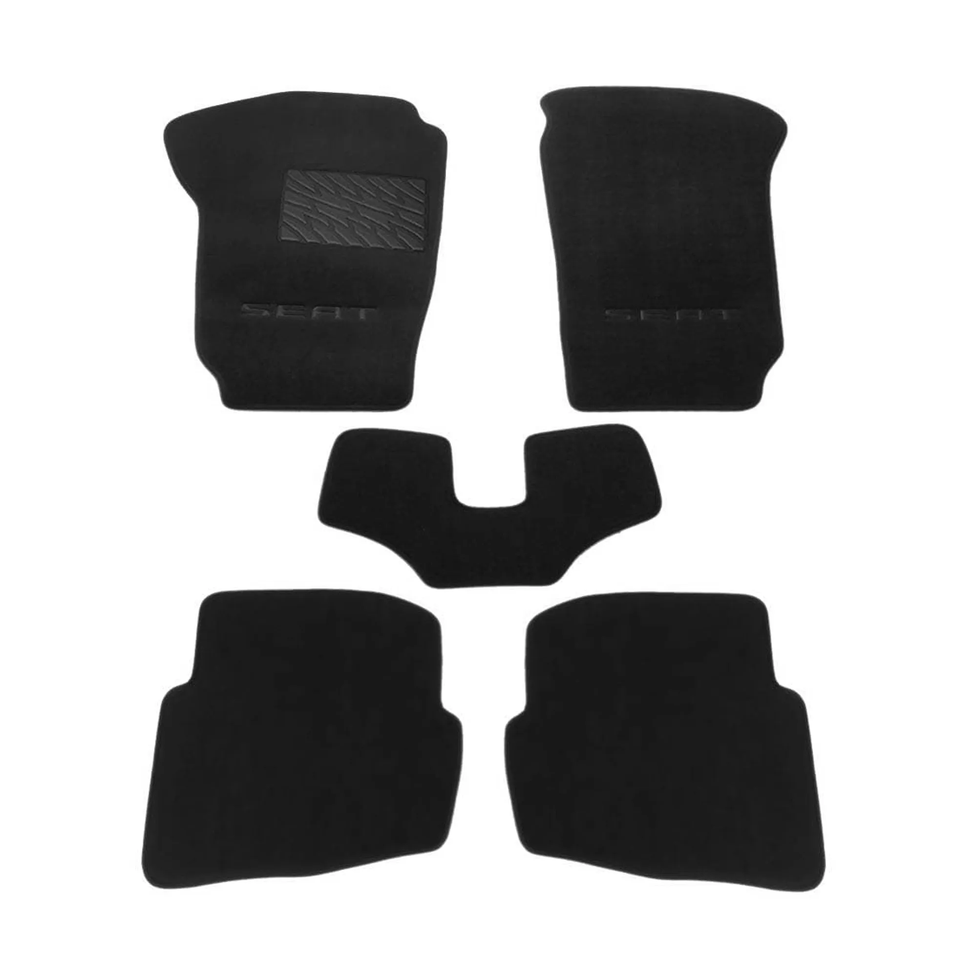 Двухслойные коврики Sotra Classic 7mm Black для Seat Cordoba (6L)(mkII) 2002-2008