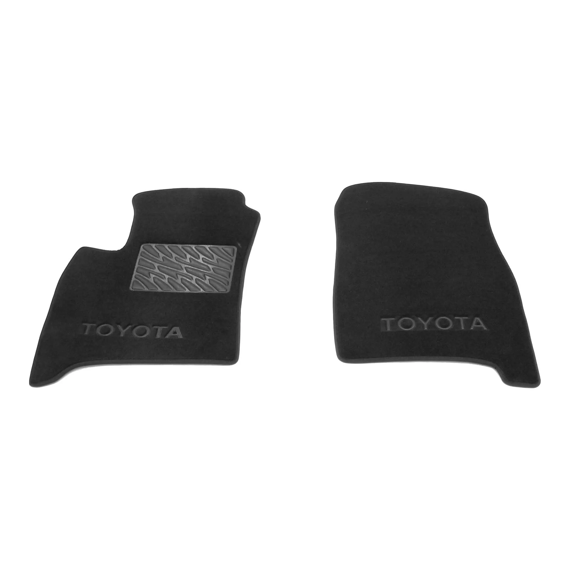 Двухслойные коврики Sotra Classic 7mm Black для Toyota Avensis Verso (mkII) (1 ряд) 2001-2009 МКПП