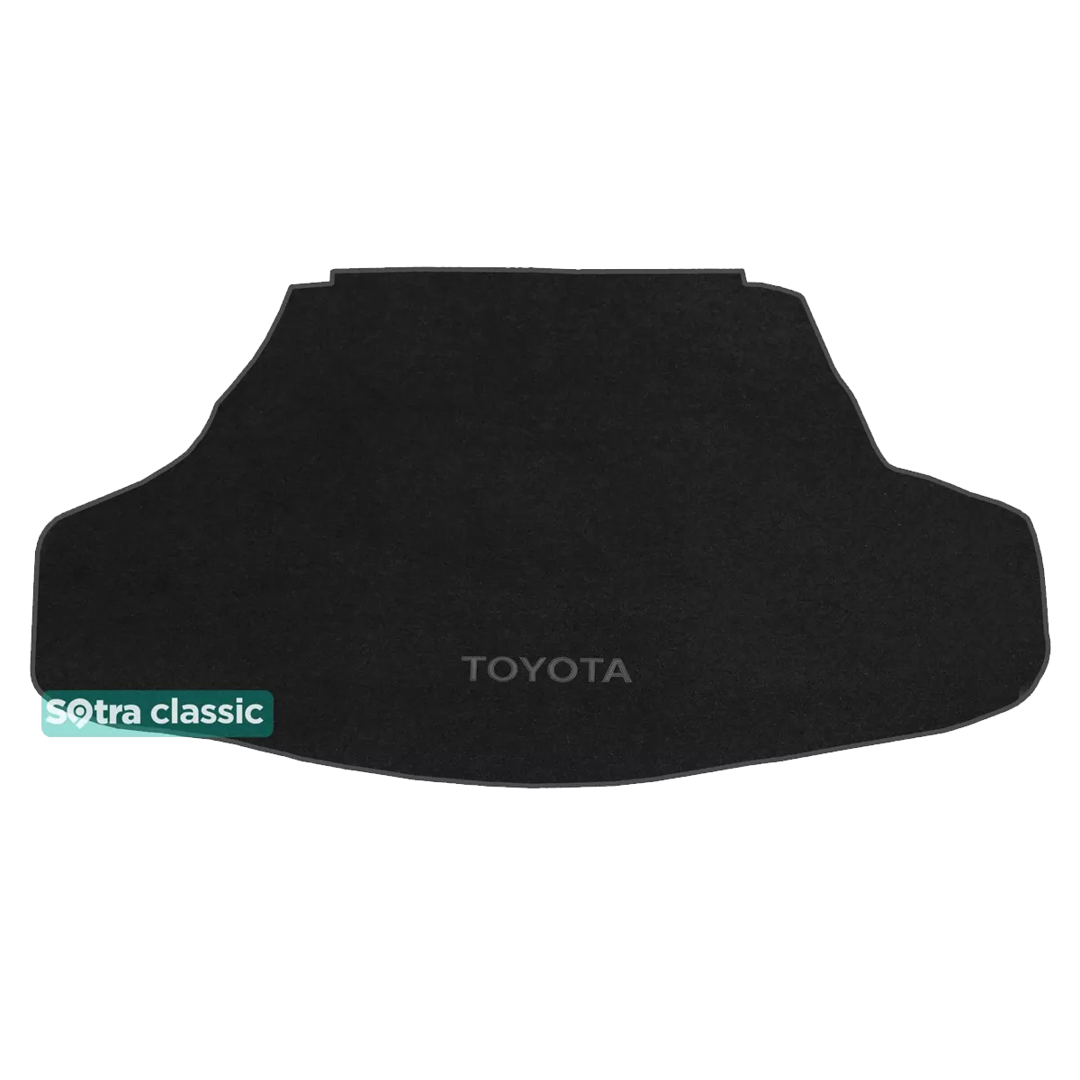 Двухслойные коврики Sotra Classic 7mm Black для Toyota Camry (XV70)(mkVIII) 2017->