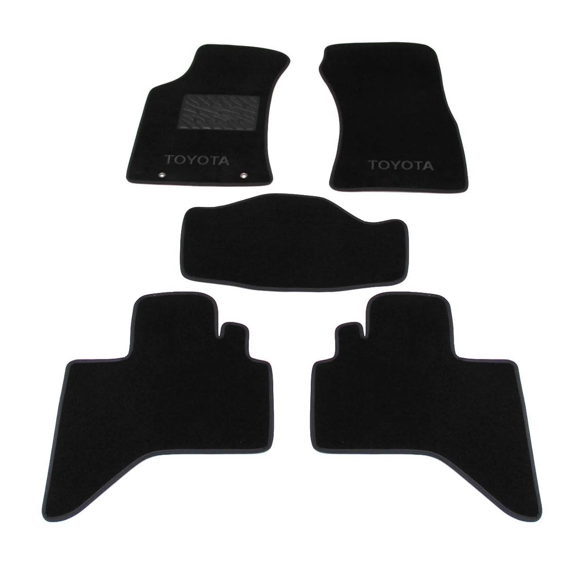 Двухслойные коврики Sotra Classic 7mm Black для Toyota Hilux (mkVII) 2004-2010 Двухслойные коврики Sotra Classic 7mm Black для Toyota Hilux (mkVII) 2004-2010