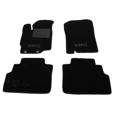 Двухслойные коврики Sotra Classic 7mm Black для Toyota Yaris (mkIII) 2011->