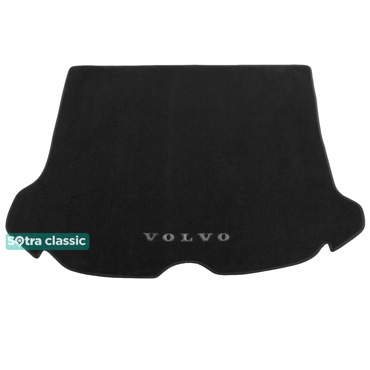 Двошарові килимки Sotra Classic 7mm Black для Volvo XC90 (mkI) 2002-2014 Двошарові килимки Sotra Classic 7mm Black для Volvo XC90 (mkI) 2002-2014