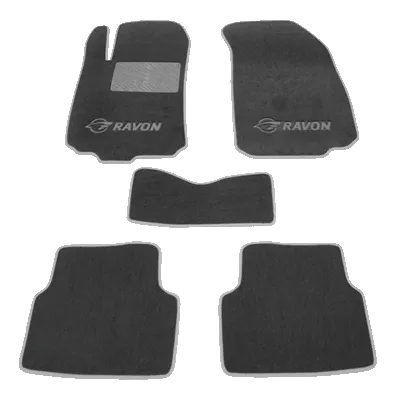 Двухслойные коврики Sotra Classic 7mm Grey для Daewoo Ravon R4 2015>