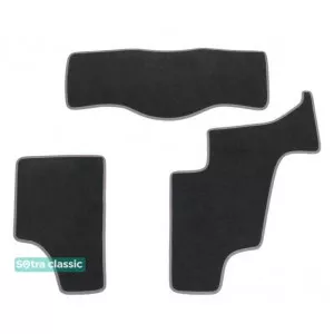 Двухслойные коврики Sotra Classic 7mm Grey для Mercedes-Benz GL-Class (X164) (3 ряд) 2006-2012 Двухслойные коврики Sotra Classic 7mm Grey для Mercedes-Benz GL-Class (X164) (3 ряд) 2006-2012