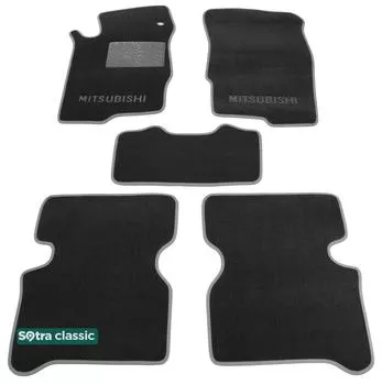 Двухслойные коврики Sotra Classic 7mm Grey для Mitsubishi Galant (mkVIII) 1996-2003 Двухслойные коврики Sotra Classic 7mm Grey для Mitsubishi Galant (mkVIII) 1996-2003