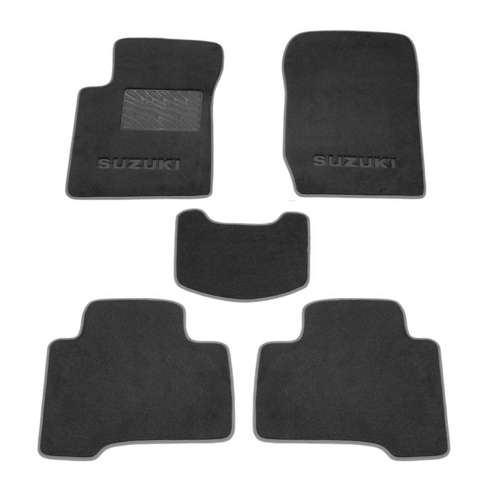 Двухслойные коврики Sotra Classic 7mm Grey для Suzuki Grand Vitara (mkII) 2005->