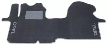 Двошарові килимки Sotra Custom Classic 7mm Grey для Opel Vivaro (mkI)(1 ряд)(3-місць.) 2001-2014 Двошарові килимки Sotra Custom Classic 7mm Grey для Opel Vivaro (mkI)(1 ряд)(3-місць.) 2001-2014
