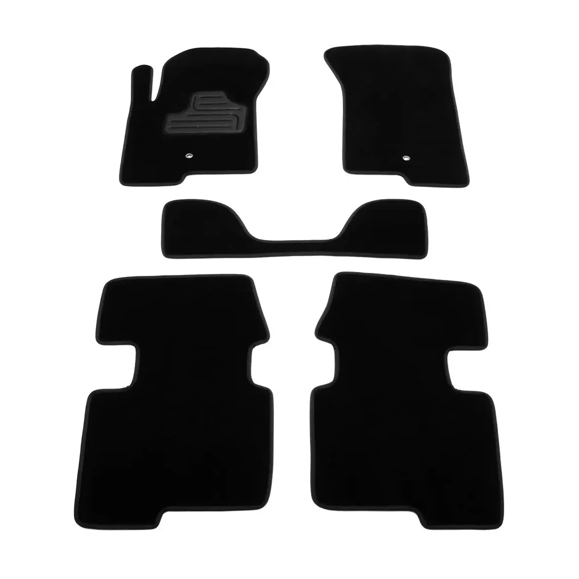 Двухслойные коврики Sotra Custom Premium 10mm Black для Dodge Nitro 2007-2012 Двухслойные коврики Sotra Custom Premium 10mm Black для Dodge Nitro 2007-2012